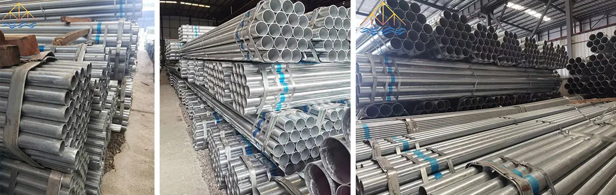 ASTM A53 GrA оцинкованная стальная труба BS1387 оцинкованная 3-дюймовая труба 1/2 дюйма до 48 дюймов