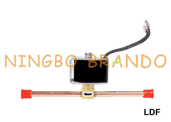 Tipo válvula de solenoide 1/4 5/16 3/8 de Sanhua da refrigeração da série de LDF 24V 110V 220V