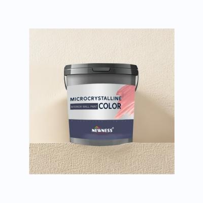 Pintura de parede interior de micro-cristais para alta adesão ao substrato