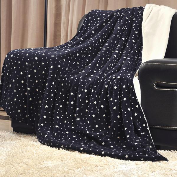 Microfiber Fleece Bed Blanket Plush Cozy Luxury Queen Blanket