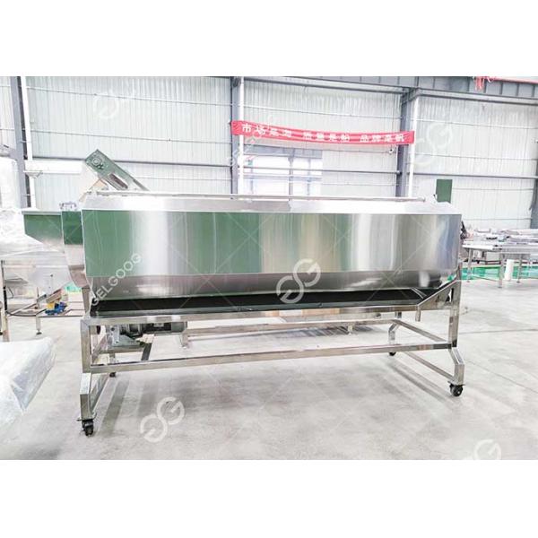 Carrot Washing And Peeling Line Vegetable Washing Machine Commercial CE / ISO