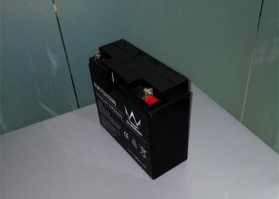 Bateria acidificada ao chumbo livre 6FM17 181*77*167mm da bateria 12v 17ah do gel VRLA da manutenção