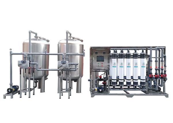 10TPH Membrane Uf Filter Equipment Ultrafiltration Water Purifier Automatic Backwash Reuse Water Treatment Plant