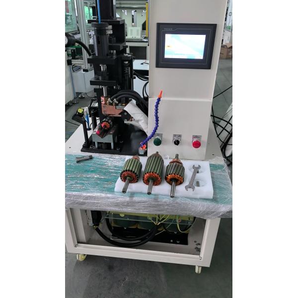 Armature Commutator Fusing Hot Staking Machine Welding Of Bars Terminal Joint Fusing Commutator