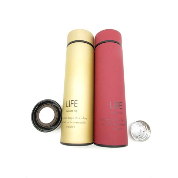 Stainless Steel Rubber Thermos Soft Touch Unique Promotional Mug Logo Customized