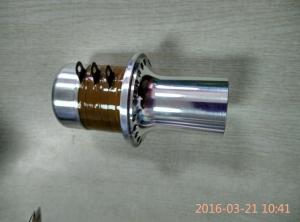 Transdutor ultrassônico piezoelétrico de furo e de lustro para a máquina de