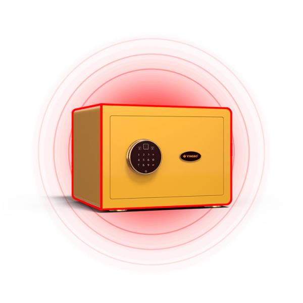 11 kg Double alarme maison coffre-fort Serrure électronique avec traitement de surface brillante