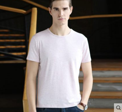 2019 New Design Adults Bamboo And Cotton T Shirts Casual Style Breathable