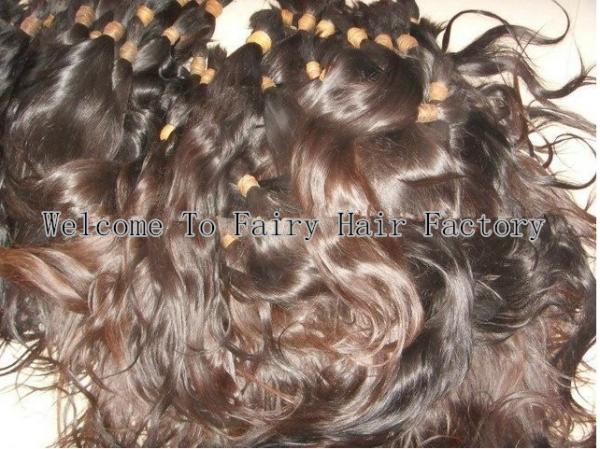 2013 factory  wholesale  100%  brazilian human hair wet and wavy weave