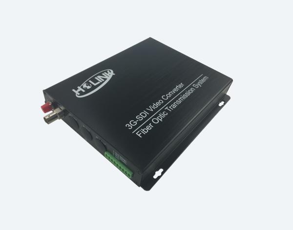 1080p/60hz HD SDI to fiber converter RS485 single mode 20 / 40 / 80km