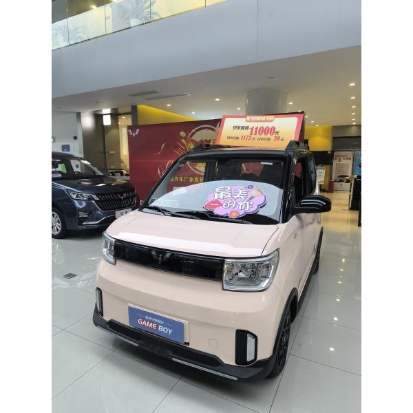 Left Steering Wuling Mini Electric Car with Max Speed of 100 Km/h and 4 Seats 120km