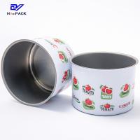 160ml D65x48.5mm Metal Can Weed Packaging With Easy Open Lid / Children Lid