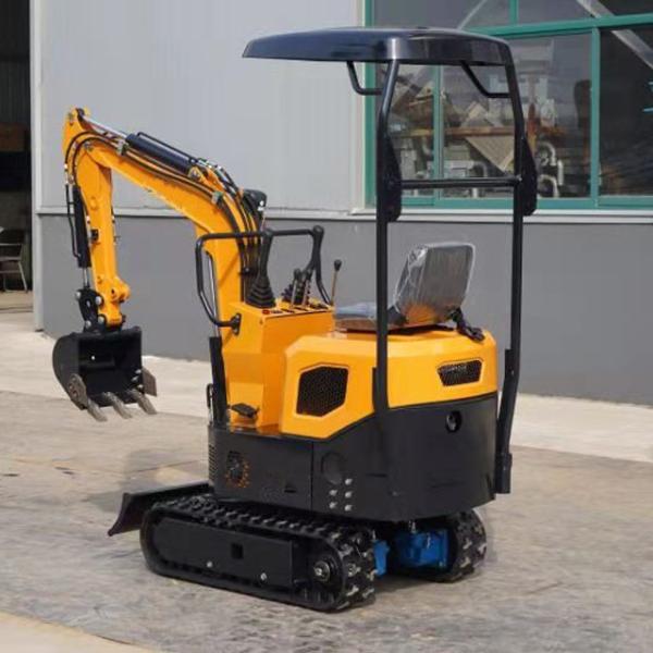 Small 1 Ton Mini Excavator Digger Mini Crawler Excavator 0.023m3 Bucket