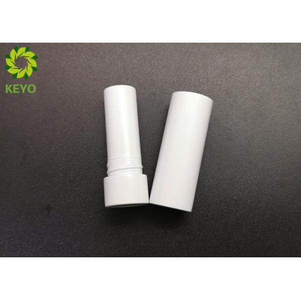 Round Shape White Color Aluminum Lip Stick Tube Lip Balm Tube