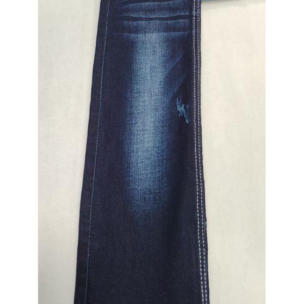 Tejido denim de 8oz con hilo Siro de spandex débil, cruzado y con motas, construcción 12+12*21/40 para vaqueros o abrigo de denim