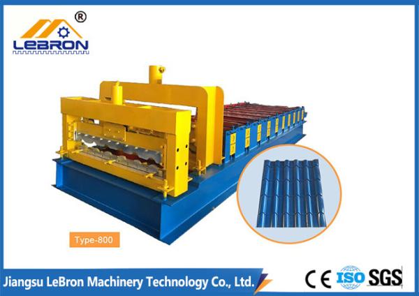 Orange Glazed Tile Forming Machine 10-16m/min Forming Speed Easy Operation