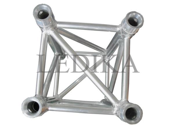 Indoor And Outdoor Events Exhibit Dj Light Truss 387mm Silver Square