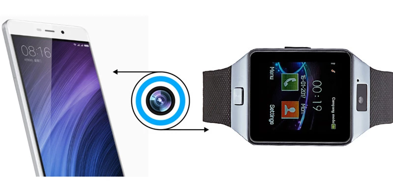 2025 Hot Sale Smart Watch Dz09 Smartwatch With Camera Bt Support Android Ios With Sim Card Factory Price Android Smart Watch