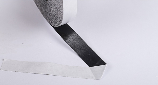 Black Double Sided Tissue Tape, High Viscosity Rubber Adhesive Tape for Architectural Decoration