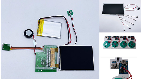 7 дюймовый HD IPS экран LCD видеомодуль 153×85 мм Дисплейная площадь Комбинировать в коробку