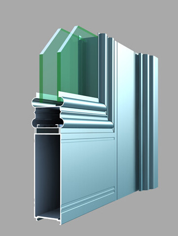 Профиль рамки двери окна двери алюминиевого сплава 6000 серий алюминиевый