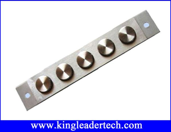 24 Metal Keys Industrial Numeric Keypad Vandal Proof For Kiosk Gas Stations