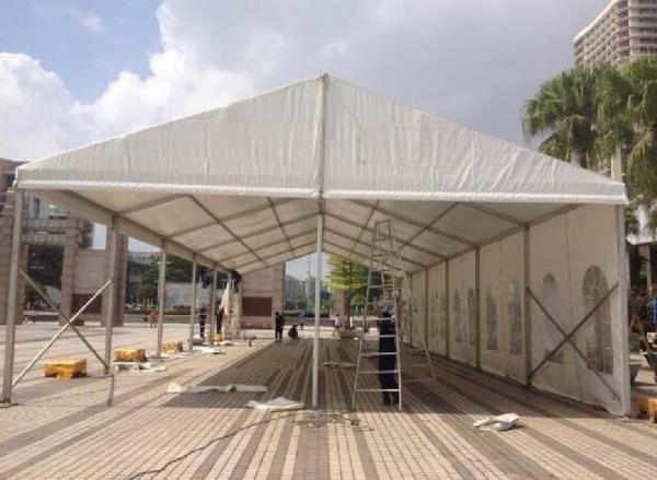 Fire Resistant 10x30 White Party Tent Gazebo Canopy With Sidewalls PVC Wedding H6XW7XL50M