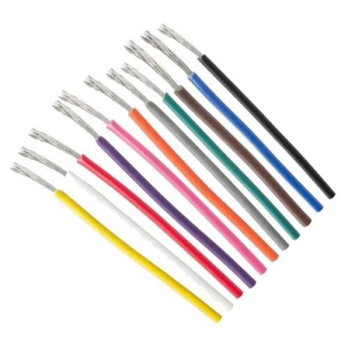 22AWG 1015 Tinned Copper Hookup Wire 600V Stranded EN5075-2014 UL 1007/1015 Standard