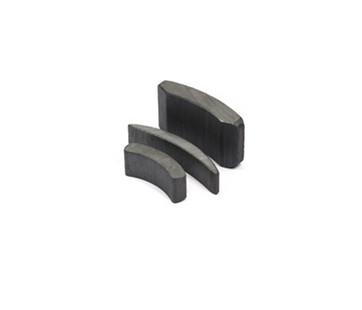 High Strength Neodymium Arc Magnets Silver Coating Customized Logo
