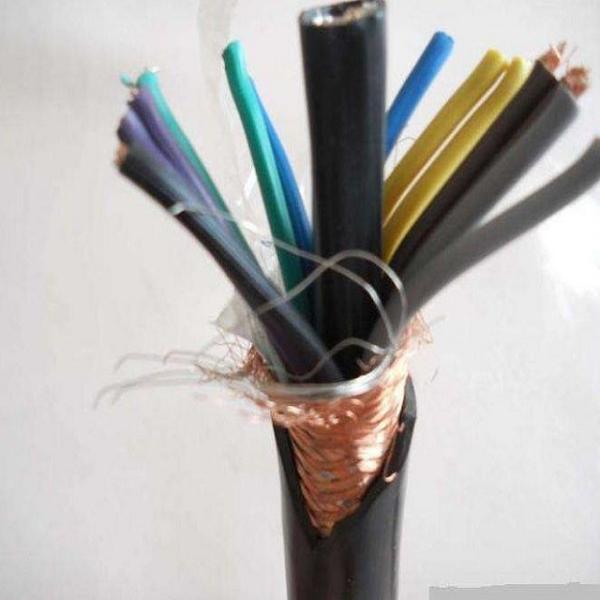 PVC Sheathed Push Shield Control Cable 450/750V KVV22 16x1.5 used for indoor in Black Color