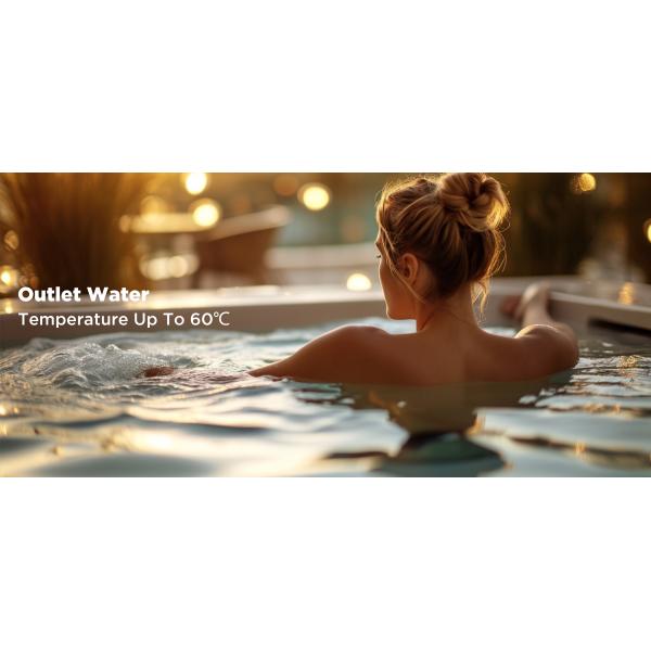 50KW/100KW/200KW/400KW R410a High Efficiency Defrost Automatically Commercial Heat Pump