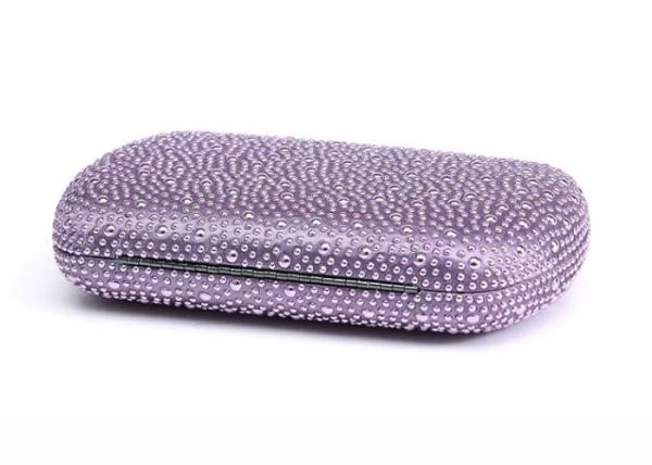 Full Body Durable Purple Evening Bag Formal Style With Different Size