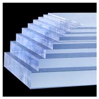 Perspex de vidrio orgánico de PMMA hojas de acrílico transparente de 4 pies x 8 pies para uso personalizado