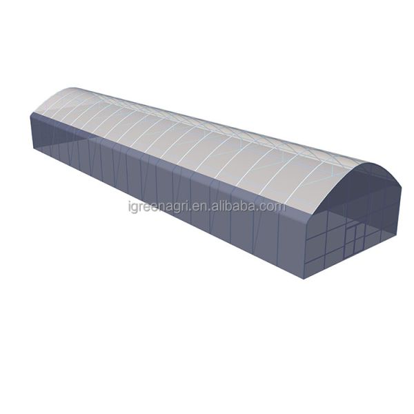 Auto Light Deprivation Single-Span Small PE Motorized Blackout Greenhouse System
