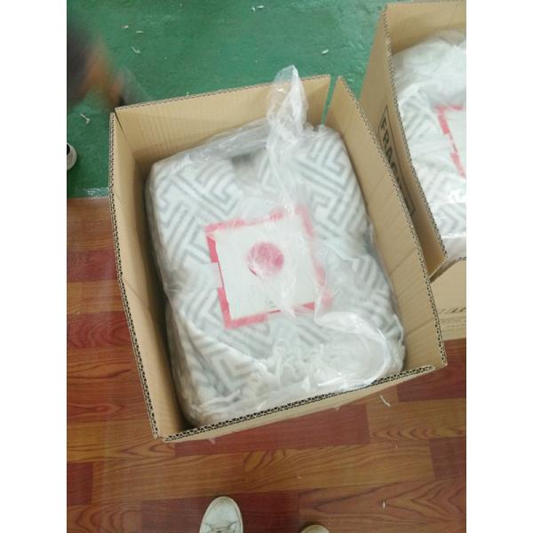 Cozy Polyester Super Soft Flannel Print Blanket Warm Throw Blankets For Sofa / Bed