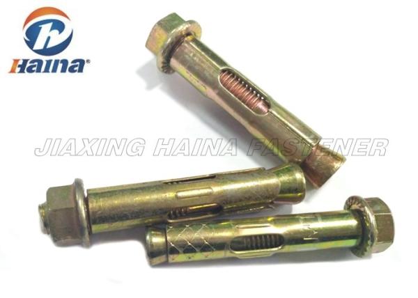 Medium Duty Expansion Anchor Bolt with Flange Round Hook Head Style