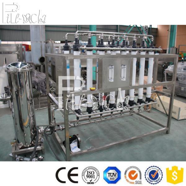 9000LPH UF Hollow Fibre Ultra Water Treatment Machine System With UF 4040 Membrane