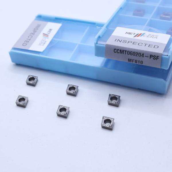 Carbide Turning Inserts CCMT060204, Indexable Carbide Lathe Tool,CNC Lathe Turning Inserts Tool for Steel Metal Machining and Turning Tool Holder Replacement Insert