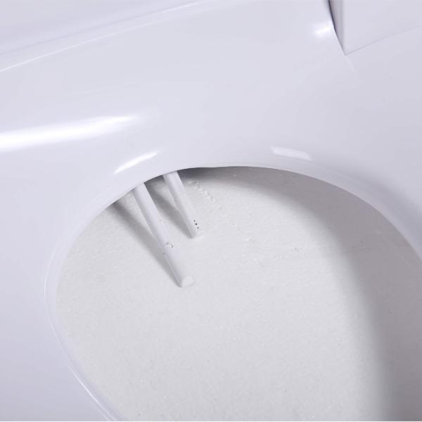 ABS Resin Bidet Self Cleaning Toilet Seat Automatic Dry Warm Water Washing