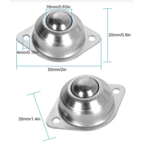 5/8 Inch Roller Ball Transfer Caster Wheel