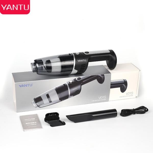 12V Handheld Wet and Dry Vacuum Cleaner YANTU V01S Cordless with 5500PA Suction Power