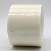 Étiquette adhésive de câble de 20x100-20 mm 1 mil blanc mat translucide résistant à l'eau Étiquette de câble en vinyle