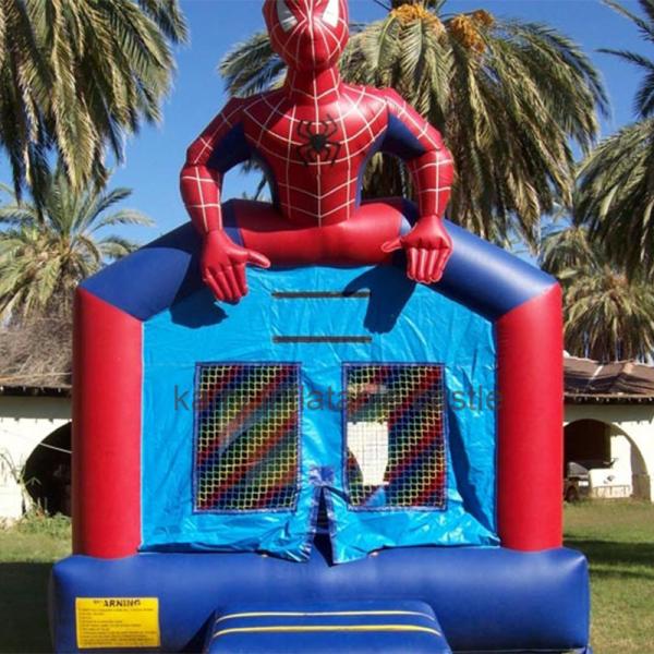 Popular Market Spider Man Inflatable Castle Jumping Combo with Customized Service