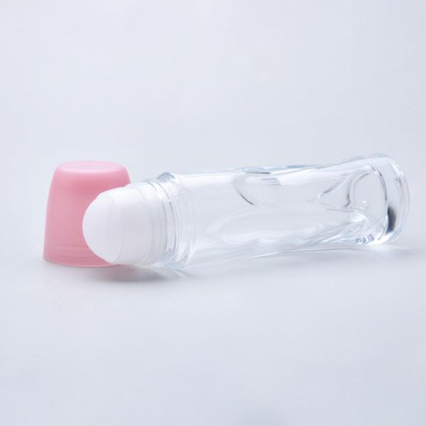 Custom Frosted Roller Ball Perfume Bottle Colored 65ml Refillable Roll On Bottle