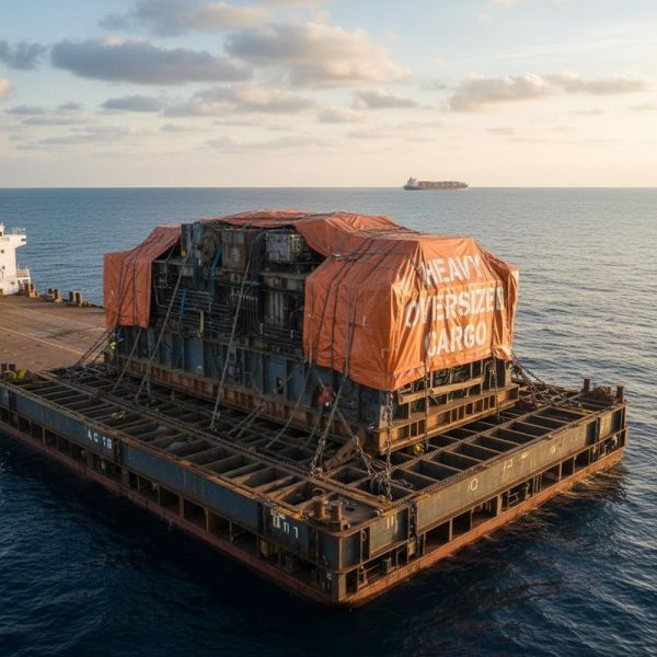 Heavy oversized machinery goods professional sea freight arrangement
