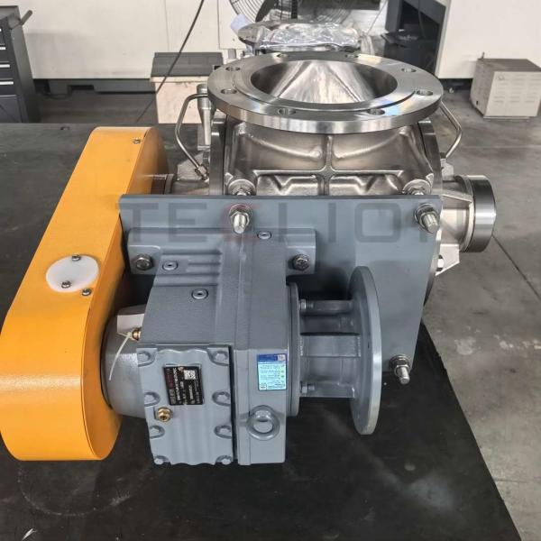 Valvas giratorias de acero inoxidable utilizadas para el transporte neumático de polvo