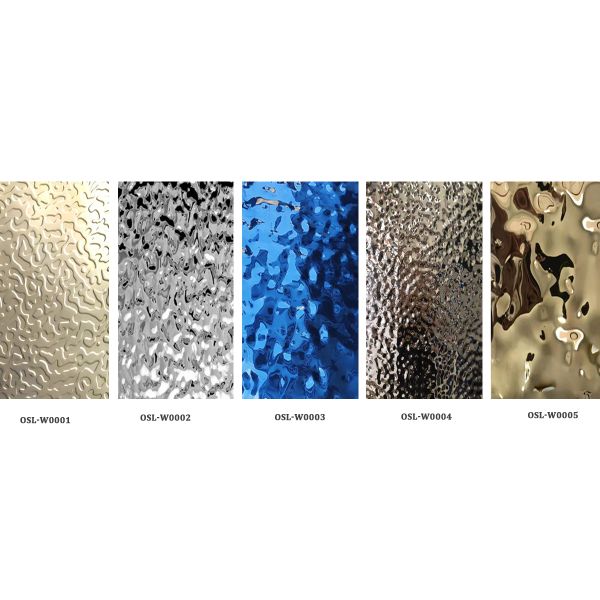Density 48 Kg per cubic meter water rippled aluminum honeycomb ceiling drop in installation type engineered for ceiling panel integration