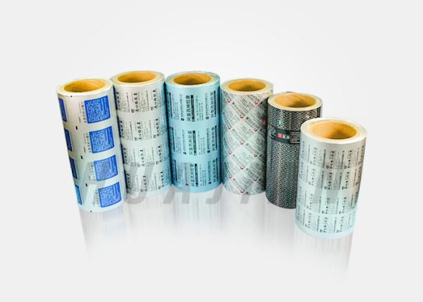 Printed 750mm PTP Pharmaceutical Aluminium Blister Foil