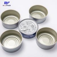 150ml Metal Can Tuna Can Packed With Tuna , Beef , Meat