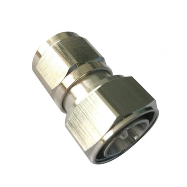 Rf coaxial connector Mini Din 4.3-10 straight male to N Male Adaptor